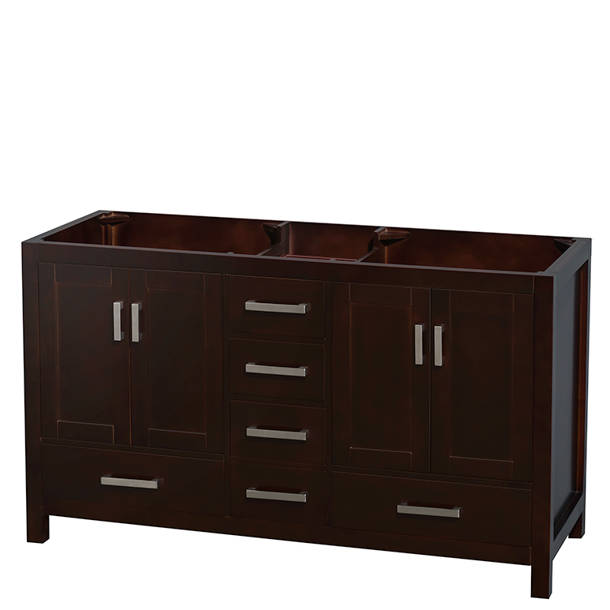 Wyndham Collection Sheffield Solid Wood Freestanding Linen